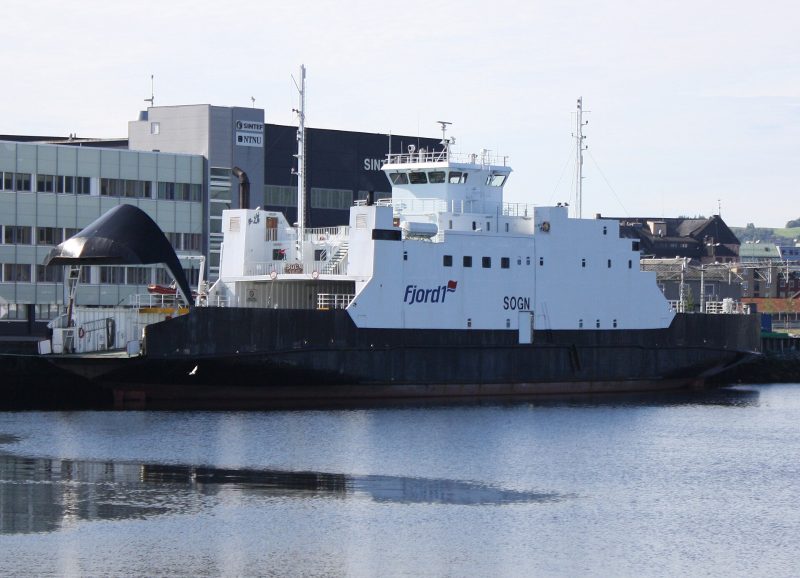 MF Sogn, by Trondheim Havn from Trondheim, Norway