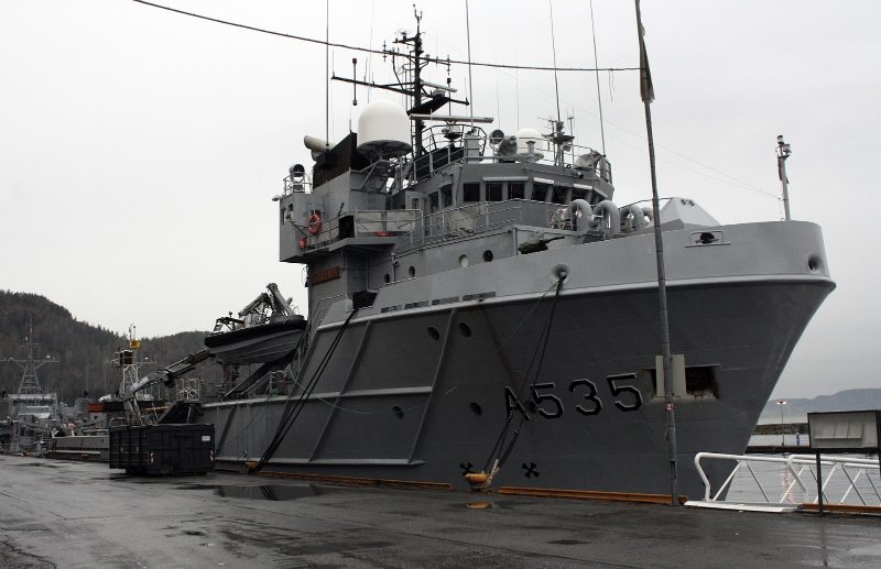 HNoMS Valkyrien, by Trondheim Havn from Trondheim, Norway