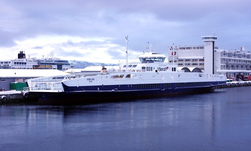 MF Korsfjord, by Trondheim Havn from Trondheim, Norway