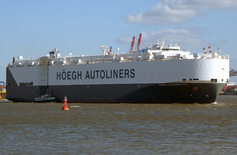 Hoegh Jacksonville, by Wolfgang Fricke