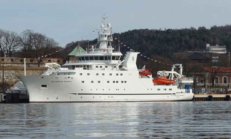 RV Dr. Fridtjof Nansen, by Ulflarsen