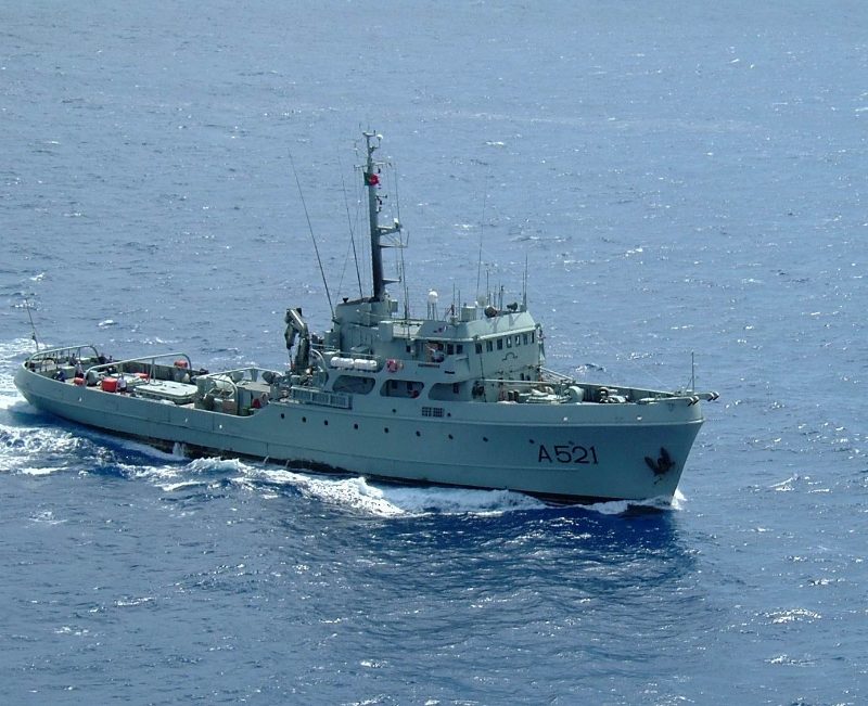 NRP Schultz Xavier, by António Coimbra