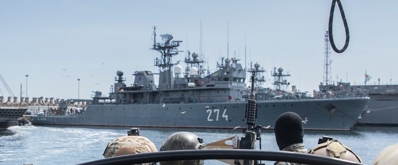 Viceamiral Constantin Bălescu, by Spc. Michael Germundson