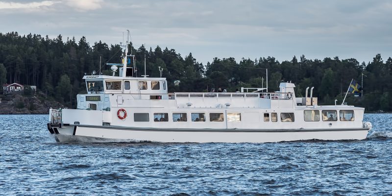 M/S Kungshatt, by Bengt Nyman from Vaxholm, Sweden
