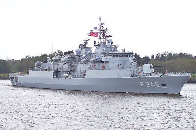 TCG Oruçreis, by Mark Harkin