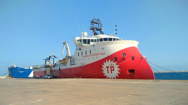 RV Barbaros Hayreddin Paşa, by William Johnson