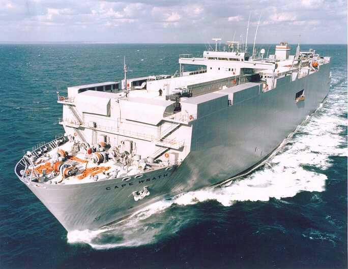 MV Cape Wrath, by US navy, Military Sealift Command