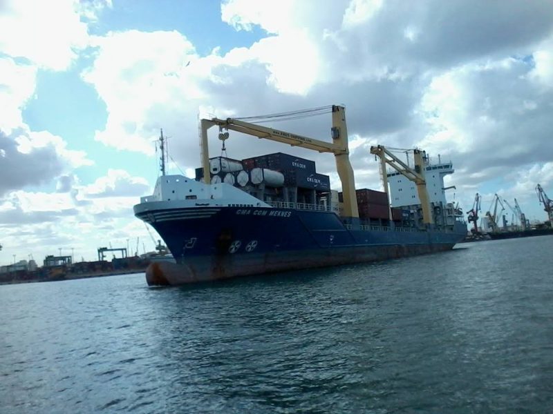 CMA CGM Meknes, by Farid mernissi