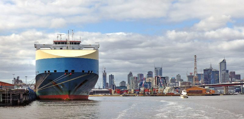 ADRIA ACE Vehicles Carrier, by Bernard Spragg. NZ from Christchurch, New Zealand