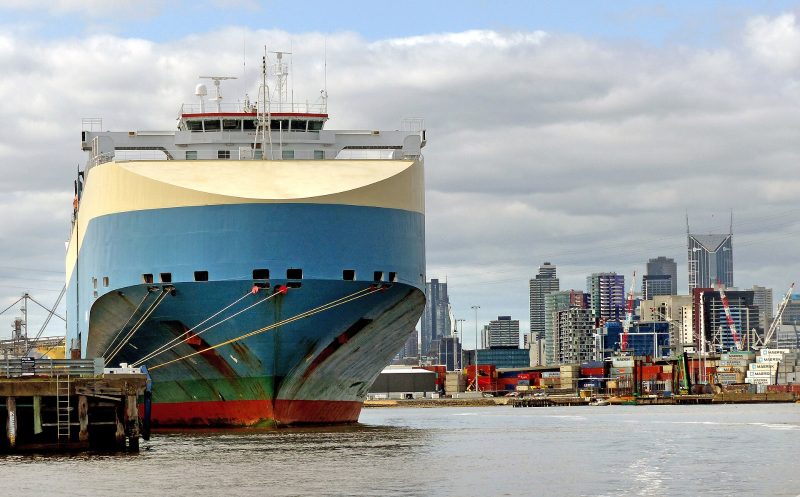 ADRIA ACE Vehicles Carrier, by Bernard Spragg. NZ from Christchurch, New Zealand