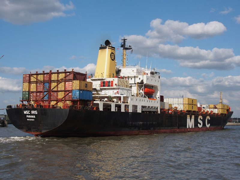 MSC Iris, by Alf van Beem