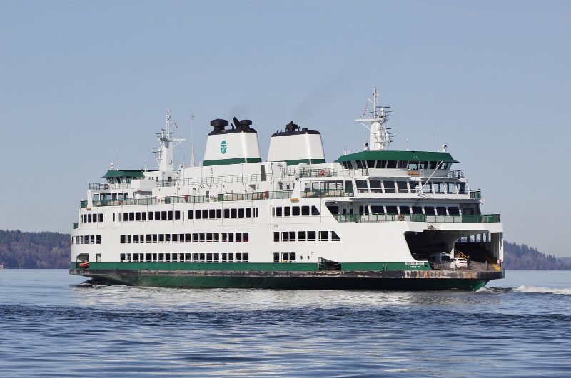 MV Suquamish, by SounderBruce