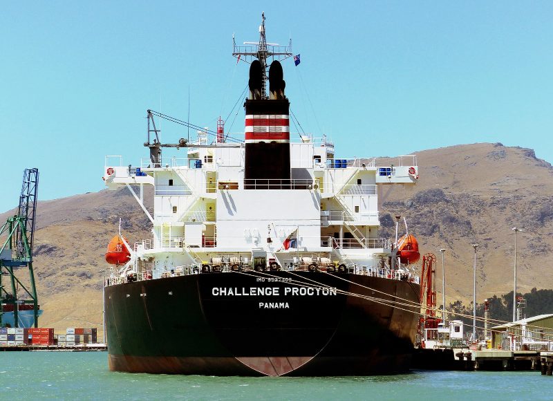 Challenge Procyon. Oil Tanker., by Bernard Spragg. NZ from Christchurch, New Zealand