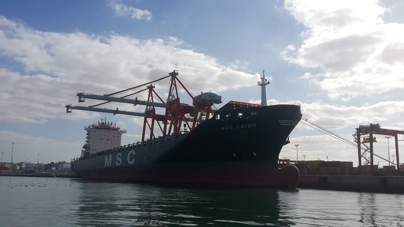 MSC Leigh, by Farid mernissi