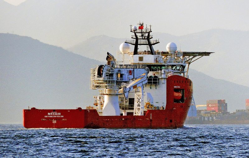 Hai Yang Shi You 289, by Bernard Spragg. NZ from Christchurch, New Zealand