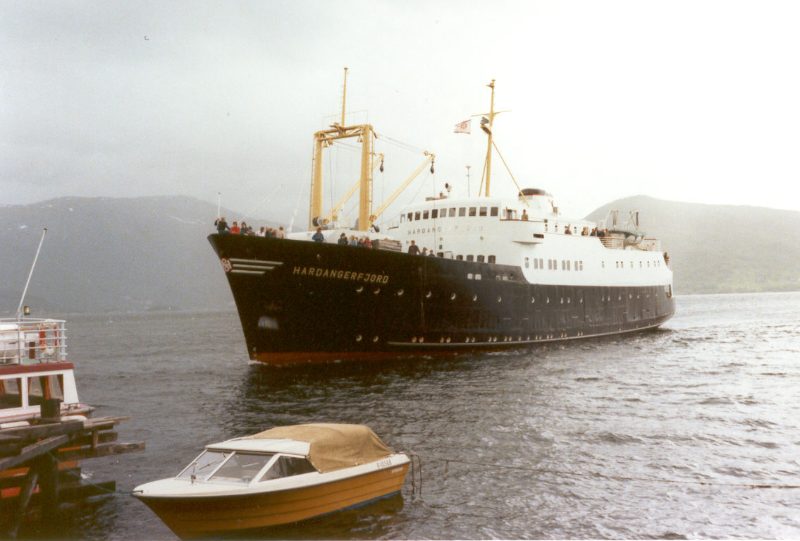 MS «Hardangerfjord», by Harald Sætre