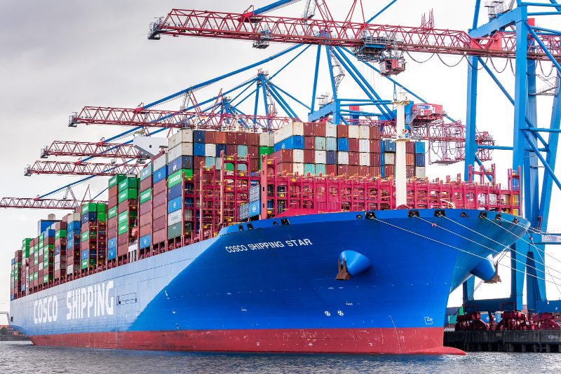 Cosco Shipping Star, by Raimond Spekking