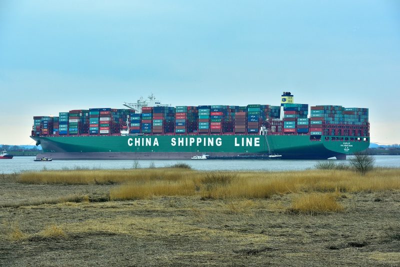 CSCL Indian Ocean, by Frank Schwichtenberg