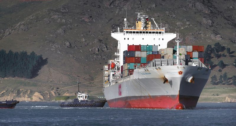 OOCL Dalian, by Bernard Spragg. NZ from Christchurch, New Zealand