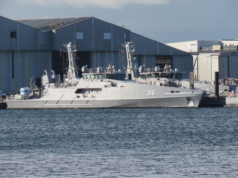 HMAS Cape Naturaliste, by Calistemon