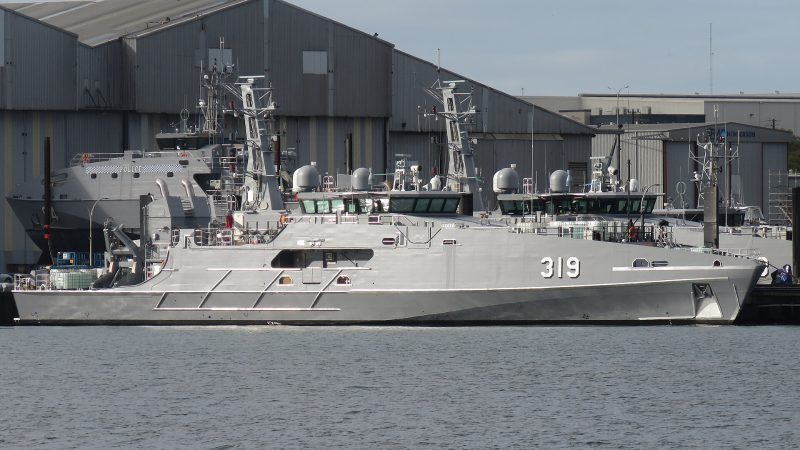 HMAS Cape Pillar, by Calistemon