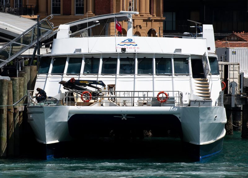 Quickcat, by Logan Clarke (Auckland Boatspotting)