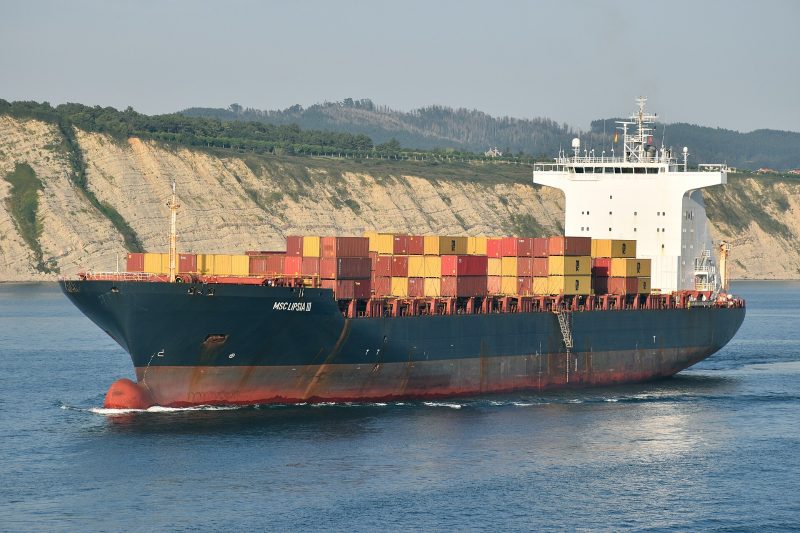 MSC Lipsia III, by Niels Johannes