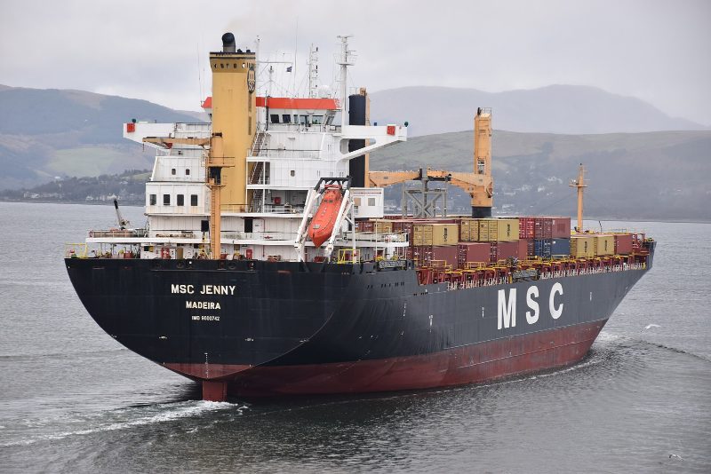 MSC Jenny II, by Niels Johannes