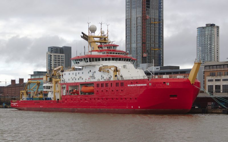 RRS Sir David Attenborough, by Rodhullandemu