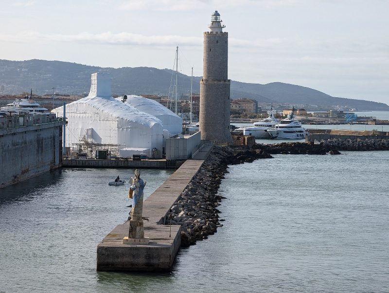 phare de Livourne, by Basilicofresco